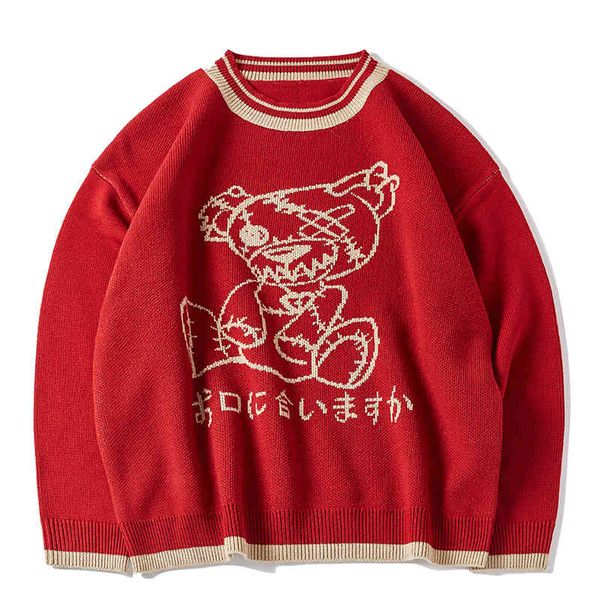 sweater 2021 autumn streetwear hip hop jumper harajuku from vintage cartoons ge8g, White;black
sweater 2021 autumn streetwear hip hop jumper harajuku from vintage cartoons ge8g, White;black