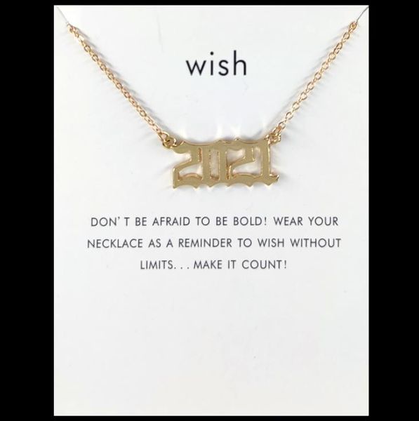 2021 year number pendant necklace golden long chain charm necklaces birthday jewelry gift for women, Silver
2021 year number pendant necklace golden long chain charm necklaces birthday jewelry gift for women, Silver