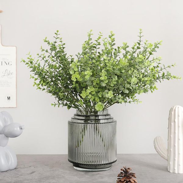 decorative flowers & wreaths 34cm 5 forks artificial eucalyptus leaves plastic branch green plants fake diy home wedding party decorations
decorative flowers & wreaths 34cm 5 forks artificial eucalyptus leaves plastic branch green plants fake diy home wedding party decorations