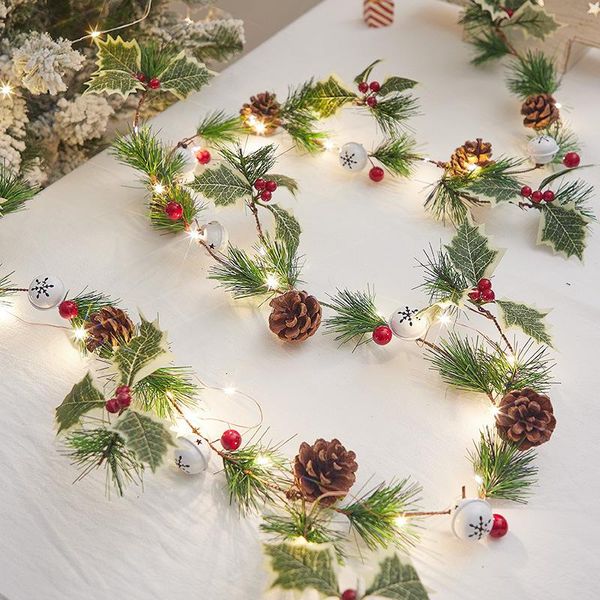 strings led christmas string lights outdoor pine cone bell festoon light copper wire fairy garland year holiday decoration
strings led christmas string lights outdoor pine cone bell festoon light copper wire fairy garland year holiday decoration