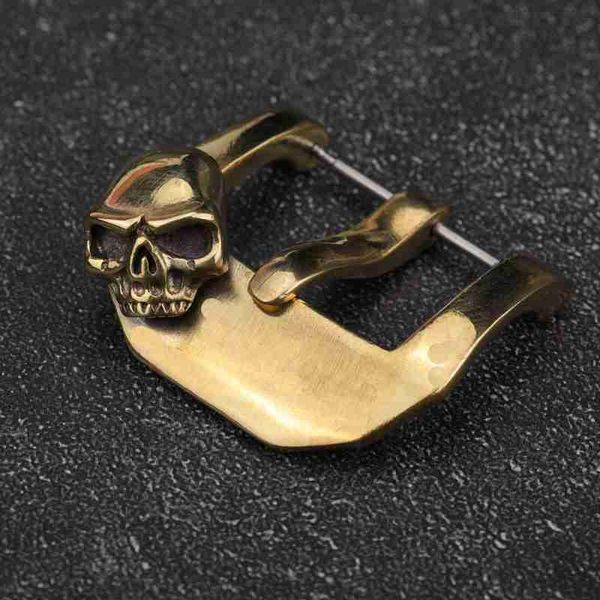 watch bands skull buckle bronze 20 22 24mm retro pure copper strap accessories, Black;brown
watch bands skull buckle bronze 20 22 24mm retro pure copper strap accessories, Black;brown