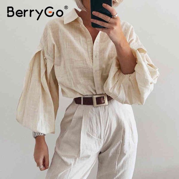 berrygo solid bubble sleeve elegant woman shirt retro bottoming spring summer causal female fashion loose short ladies 210513, White
berrygo solid bubble sleeve elegant woman shirt retro bottoming spring summer causal female fashion loose short ladies 210513, White