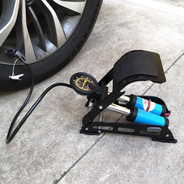 bike pumps foot pedal high-pressure pump portable bicycle electric car motorcycle air double cylinder
bike pumps foot pedal high-pressure pump portable bicycle electric car motorcycle air double cylinder