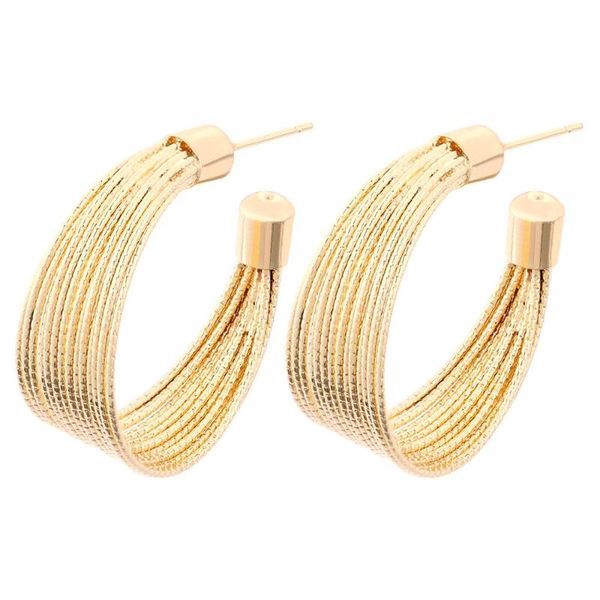 hoop & huggie gold fashion gift metal jewelry women golden texture earrings circle twisted, Golden;silver
hoop & huggie gold fashion gift metal jewelry women golden texture earrings circle twisted, Golden;silver