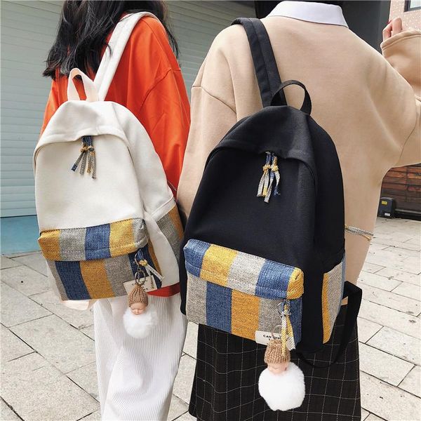 outdoor bags casual backpacks for women fashion canvas backpack teenage girls bagpack striped knapsack
outdoor bags casual backpacks for women fashion canvas backpack teenage girls bagpack striped knapsack