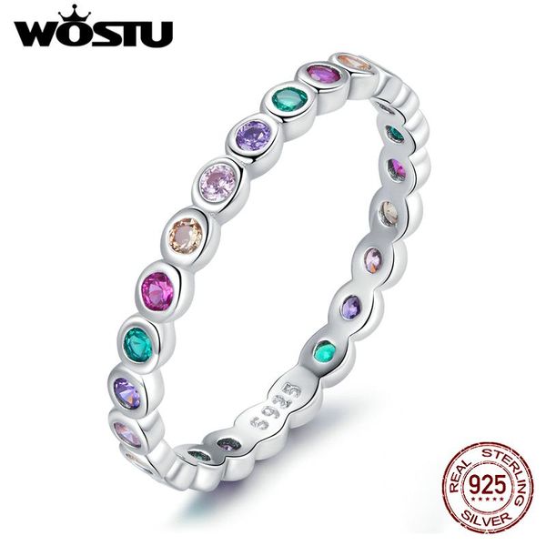 wostu 100% 925 sterling silver simple open ring colorful cz finger rings for women fine wedding jewelry gift fir714 cluster, Golden;silver
wostu 100% 925 sterling silver simple open ring colorful cz finger rings for women fine wedding jewelry gift fir714 cluster, Golden;silver