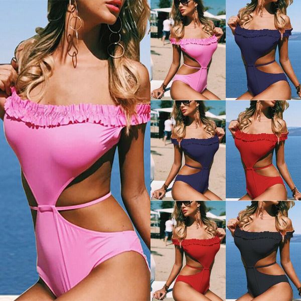 women one-piece swimsuit solid push up beachwear swimwear laciness lady push-up monokini beach bikini bathing suit suits
women one-piece swimsuit solid push up beachwear swimwear laciness lady push-up monokini beach bikini bathing suit suits