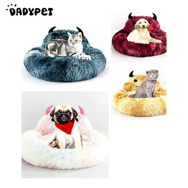 round cat bed house soft long plush pet dog for dogs basket products cushion mat animals sofa beds & furniture
round cat bed house soft long plush pet dog for dogs basket products cushion mat animals sofa beds & furniture
