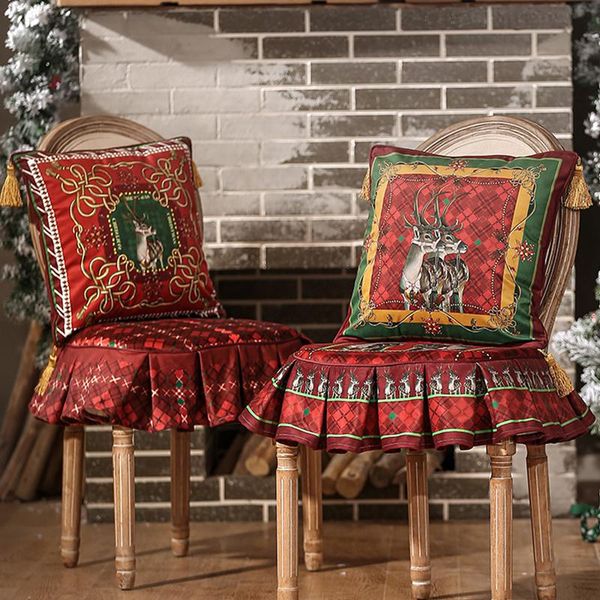 chair covers red plaid seat cushion cover american christmas holiday comfortable soft non-slip thick decoration
chair covers red plaid seat cushion cover american christmas holiday comfortable soft non-slip thick decoration