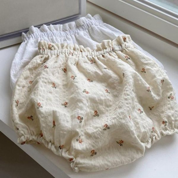 shorts floral bloomer for born baby girls clothes summer vintage linen cotton infant short pp pants toddler child clothing, Black 
shorts floral bloomer for born baby girls clothes summer vintage linen cotton infant short pp pants toddler child clothing, Black