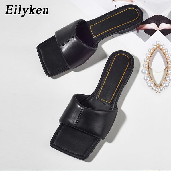 eilyken 2021 black white womens slippers summer outdoors vintage square toe casual beach sandals slides flats shoes c0410
eilyken 2021 black white womens slippers summer outdoors vintage square toe casual beach sandals slides flats shoes c0410