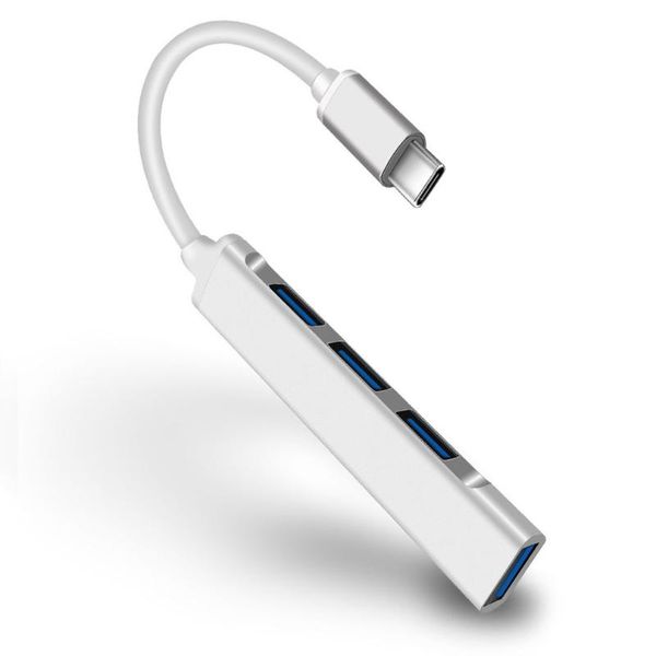 4-in-1 mini portable usb 3.0 hub splitter one for four typec docking station multi adapter computer accessories hubs
4-in-1 mini portable usb 3.0 hub splitter one for four typec docking station multi adapter computer accessories hubs
