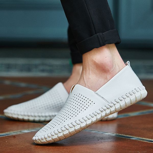 autumn shoes new korean fashion soft-soled lazy shoes mens breathable leather shoes mens business party, Black
autumn shoes new korean fashion soft-soled lazy shoes mens breathable leather shoes mens business party, Black