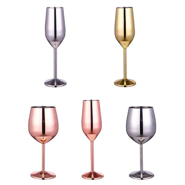 stainless steel wine glasses elegant drinkware wedding party decor glass silver/rose gold/golden xmas gift
stainless steel wine glasses elegant drinkware wedding party decor glass silver/rose gold/golden xmas gift