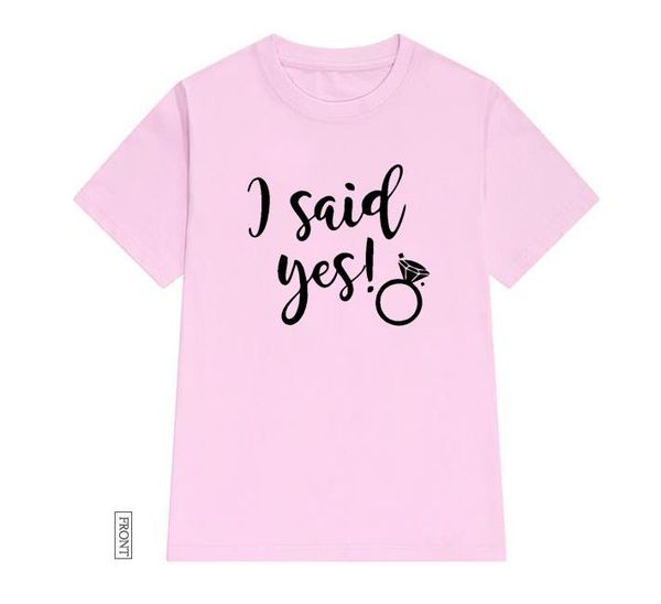 women's t-shirt i said yes ring women tshirt cotton casual funny t shirt lady yong girl tee 5 colors drop ship s-684, White
women's t-shirt i said yes ring women tshirt cotton casual funny t shirt lady yong girl tee 5 colors drop ship s-684, White