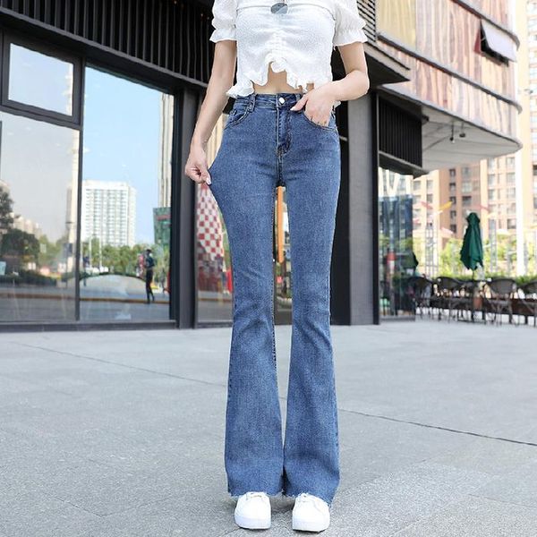 women's jeans 2021 summer autumn vintage flare pants high waist slim trousers solid regular tie up pockets long ladies, Blue
women's jeans 2021 summer autumn vintage flare pants high waist slim trousers solid regular tie up pockets long ladies, Blue