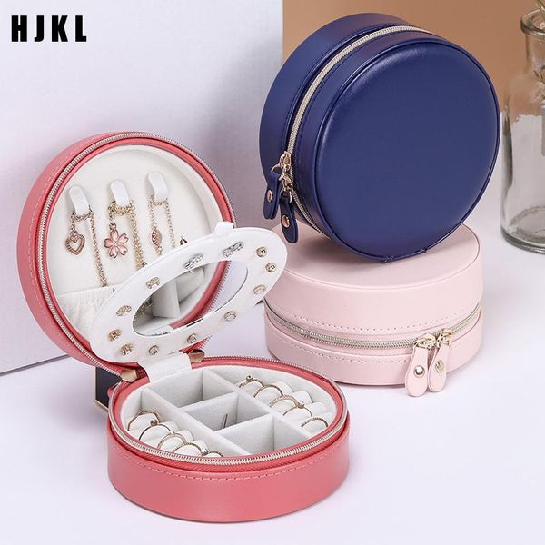 fashion jewelry box circular portable travel finishing compact earrings ring lipstick storage b cosmetic bags & cases
fashion jewelry box circular portable travel finishing compact earrings ring lipstick storage b cosmetic bags & cases