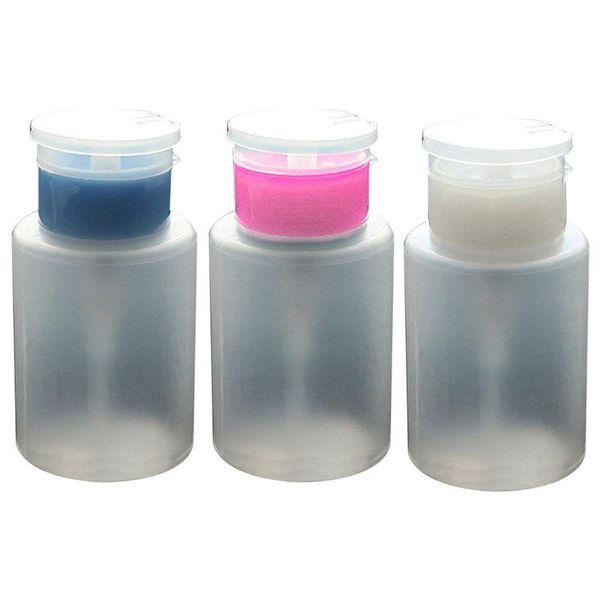 storage bottles & jars 3 pieces nail art remover uv gel polish cleaner pump dispenser empty bottle, 150ml
storage bottles & jars 3 pieces nail art remover uv gel polish cleaner pump dispenser empty bottle, 150ml