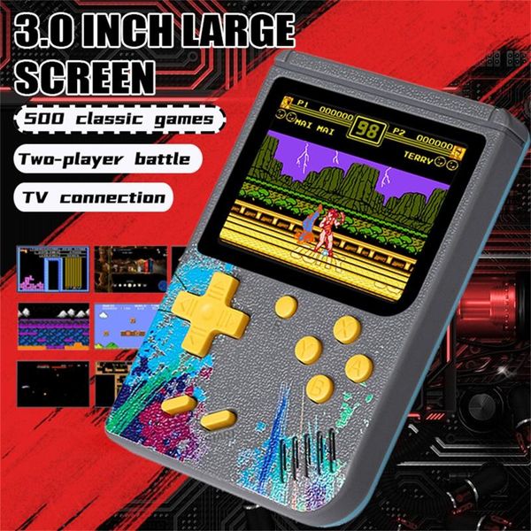 portable game players retro games console player 3.0inch handheld with 500 classic 350mah in stock
portable game players retro games console player 3.0inch handheld with 500 classic 350mah in stock