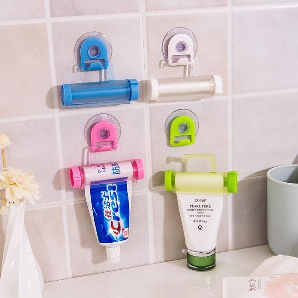multi-function plastic rolling tube squeezer toothpaste dispenser wall-mounted bathroom accessories dental cream toothbrush holders
multi-function plastic rolling tube squeezer toothpaste dispenser wall-mounted bathroom accessories dental cream toothbrush holders