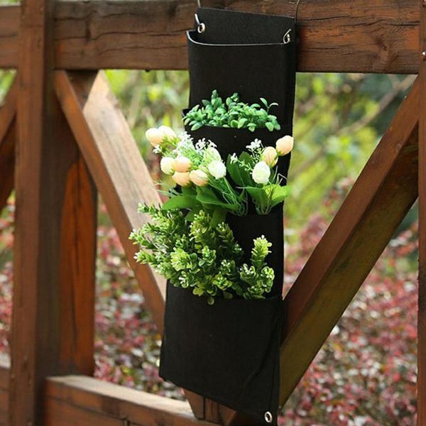planters & pots s/m wall mount hanging planting bag 4 pockets vertical garden planter storage home supplies
planters & pots s/m wall mount hanging planting bag 4 pockets vertical garden planter storage home supplies
