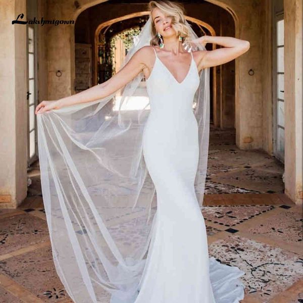 new simple wedding 2021 mermaid for women spaghetti strap v-neck brides floor length sleeveless satin with sweep train white 6d9s
new simple wedding 2021 mermaid for women spaghetti strap v-neck brides floor length sleeveless satin with sweep train white 6d9s