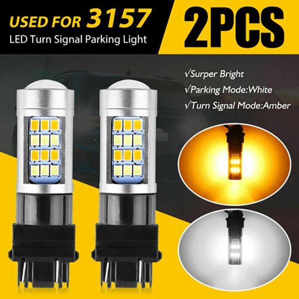 turn signal parking light bulbs 2x error white/amber 3157 led drl switchback bulb emergency lights
turn signal parking light bulbs 2x error white/amber 3157 led drl switchback bulb emergency lights