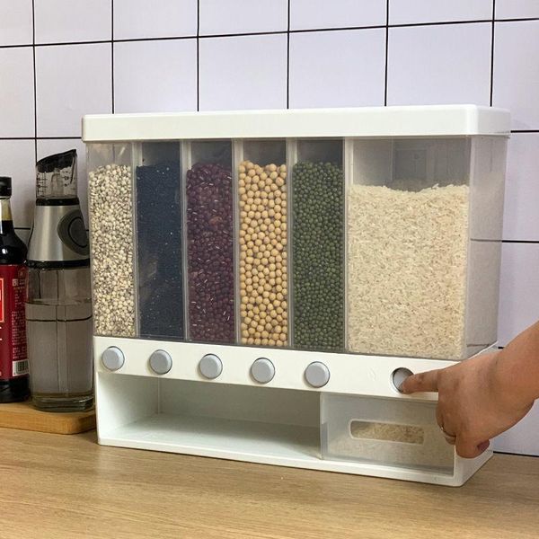 storage bottles & jars wall mountable sealed box food plastic containers cereal grains beans flour moisture-proof bucket kitchen items
storage bottles & jars wall mountable sealed box food plastic containers cereal grains beans flour moisture-proof bucket kitchen items