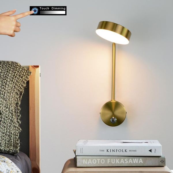 wall lamps led light for home touch stepless dimming 350°adjustable golden bedroom living room lighting sconce decor
wall lamps led light for home touch stepless dimming 350°adjustable golden bedroom living room lighting sconce decor