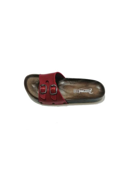 slippers women's red double buckled casual, Black
slippers women's red double buckled casual, Black