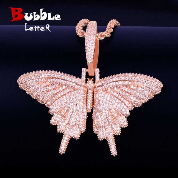 color animal butterfly pendant necklace cubic zircon women's hip hop rock jewelry x0707, Silver
color animal butterfly pendant necklace cubic zircon women's hip hop rock jewelry x0707, Silver