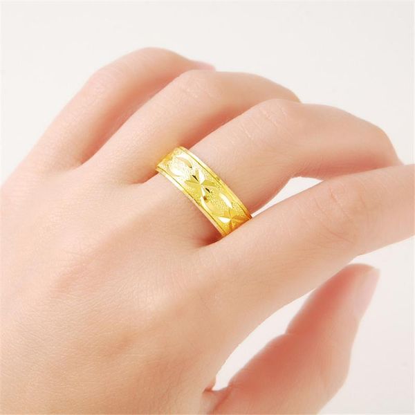cluster rings 24k pure gold for men women hip cocktail party jewelry yellow color accessories, Golden;silver
cluster rings 24k pure gold for men women hip cocktail party jewelry yellow color accessories, Golden;silver