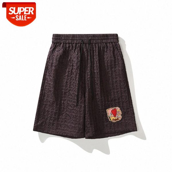 embroidered crumpled casual shorts men's street fun loose straight five-point pants #wj8f, Black
embroidered crumpled casual shorts men's street fun loose straight five-point pants #wj8f, Black