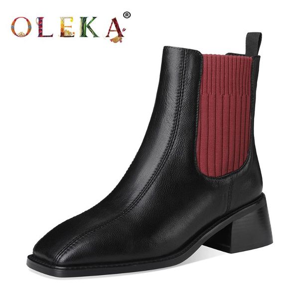 boots oleka leather mid-calf winter women square heel totem toe ladies fashion style basic as987, Black
boots oleka leather mid-calf winter women square heel totem toe ladies fashion style basic as987, Black