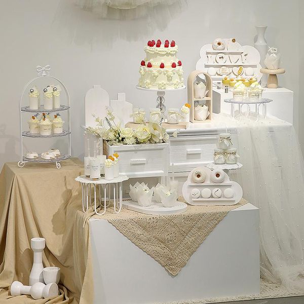 dishes & plates white cake stands set 12/8 pieces wood dessert table plate acrylic/metal cupcake trays bread home decoration tools
dishes & plates white cake stands set 12/8 pieces wood dessert table plate acrylic/metal cupcake trays bread home decoration tools