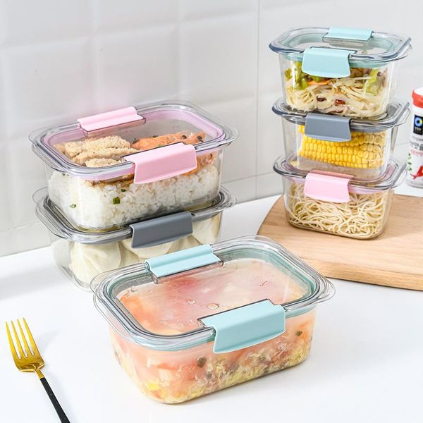 storage bottles & jars 380ml/920ml sealed fresh-keeping box rectangular transparent refrigerator lunch kitchen tank container
storage bottles & jars 380ml/920ml sealed fresh-keeping box rectangular transparent refrigerator lunch kitchen tank container