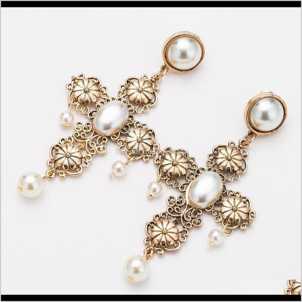 charm jewelry drop delivery 2021 exaggerated alloy cross flower imitation pearl womens high-end court wind earrings fashion versatile 0jjkb, Golden
charm jewelry drop delivery 2021 exaggerated alloy cross flower imitation pearl womens high-end court wind earrings fashion versatile 0jjkb, Golden