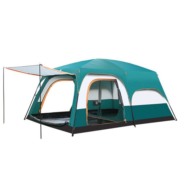 tents and shelters 430*305*200cm outdoor camping double layer waterproof 6-10 person tent two living room one hall for family party
tents and shelters 430*305*200cm outdoor camping double layer waterproof 6-10 person tent two living room one hall for family party