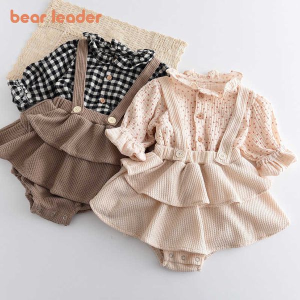 bear leader baby girls clothing sets toddler blouses and suspender rompers outfits spring linen clothes born strap outfits 210708, White
bear leader baby girls clothing sets toddler blouses and suspender rompers outfits spring linen clothes born strap outfits 210708, White