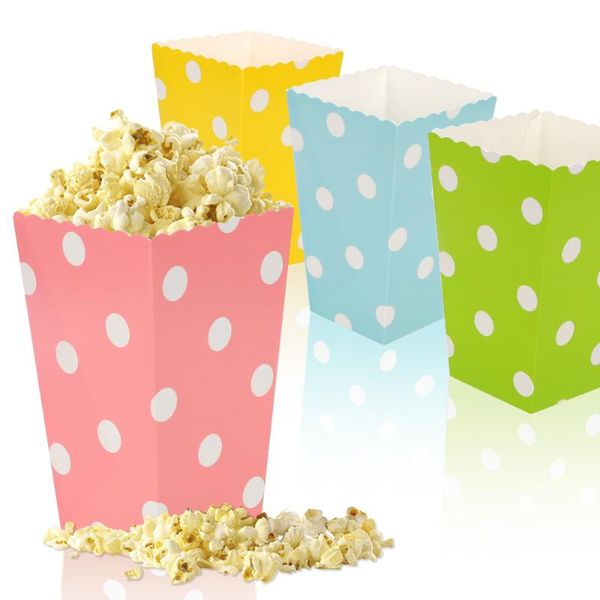 gift wrap 12pcs/lot candy popcorn sanck boxes round dot pattern wedding birthday movie party supplies christmas gifts box tableware 
gift wrap 12pcs/lot candy popcorn sanck boxes round dot pattern wedding birthday movie party supplies christmas gifts box tableware