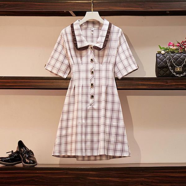 casual dresses ichoix plus size l-4xl dress women's chess with sleeves thin girl student sweet button casual lady fashion vvvn, Black;gray
casual dresses ichoix plus size l-4xl dress women's chess with sleeves thin girl student sweet button casual lady fashion vvvn, Black;gray