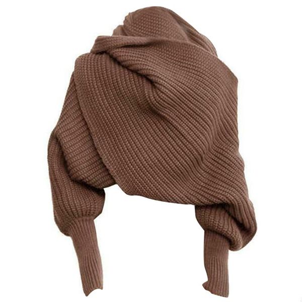 cycling caps & masks hiking scarves fashion knitted scarf with sleeves long wraps shawls for winter autumn zj55, Black
cycling caps & masks hiking scarves fashion knitted scarf with sleeves long wraps shawls for winter autumn zj55, Black