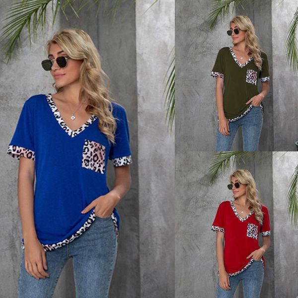 loose t-shirts women jumpers short sleeve v-neck woman pullover female summer leopard casual cloth undershit ac0089 women's t-shir, White
loose t-shirts women jumpers short sleeve v-neck woman pullover female summer leopard casual cloth undershit ac0089 women's t-shir, White