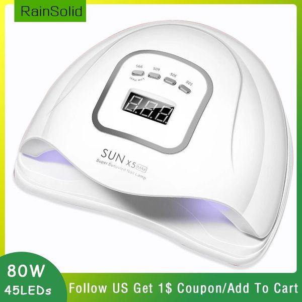nail dryers sun x5 max 80w uv lamp dryer 45 led professional for drying gel polish 10/30/60/99s timer auto sensor art machine
nail dryers sun x5 max 80w uv lamp dryer 45 led professional for drying gel polish 10/30/60/99s timer auto sensor art machine