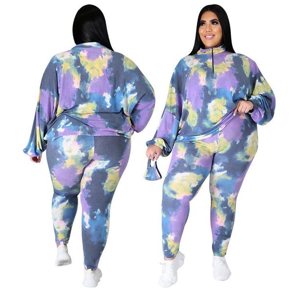 women's two piece pants plus size women clothing fashion stand collar zipper lantern sleeve sweatshirts + skinny sport casual tracksuit, White
women's two piece pants plus size women clothing fashion stand collar zipper lantern sleeve sweatshirts + skinny sport casual tracksuit, White