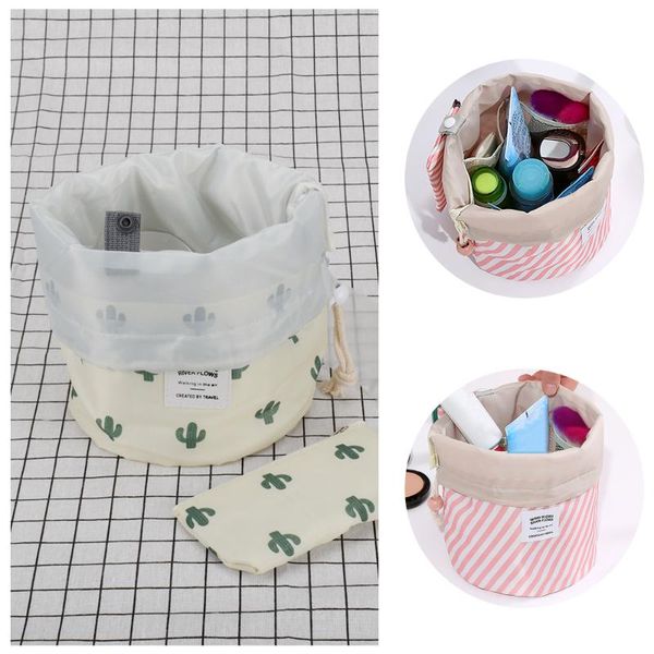bathroom storage & organization round makeup bag waterproof travel cosmetic toiletry organizer bags for women beauty case boxes
bathroom storage & organization round makeup bag waterproof travel cosmetic toiletry organizer bags for women beauty case boxes