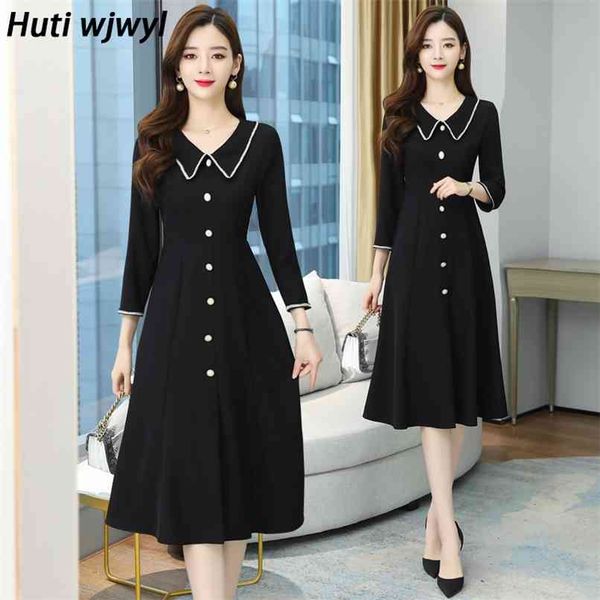 autumn winter vintage chiffon black midi dress plus size maxi boho dresses elegant women party long sleeve casual vestidos 210528, Black;gray
autumn winter vintage chiffon black midi dress plus size maxi boho dresses elegant women party long sleeve casual vestidos 210528, Black;gray