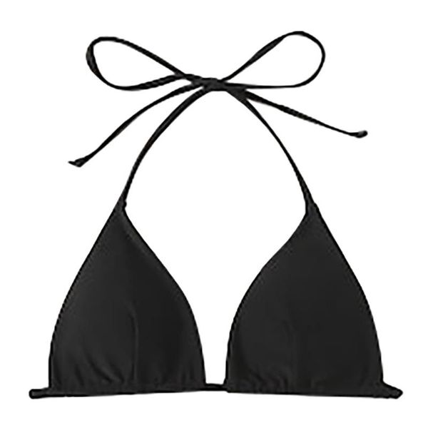 women's swimwear bikini women bandage push up padded swimsuit bathing suit halter beachwear monocini pure color 2021, White;black
women's swimwear bikini women bandage push up padded swimsuit bathing suit halter beachwear monocini pure color 2021, White;black