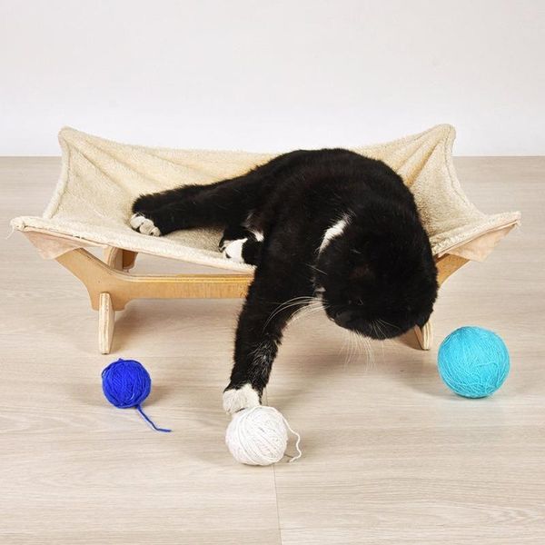 cat beds & furniture pet hammock camping bed wooden ground moisture-proof removable dog litter with cushion
cat beds & furniture pet hammock camping bed wooden ground moisture-proof removable dog litter with cushion