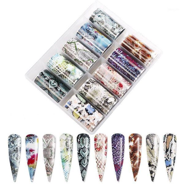box 10 colors cobra snakeskin holographic nail transfer foils decal leopard snake print foil 11 styles (nails transfer)1, Black
box 10 colors cobra snakeskin holographic nail transfer foils decal leopard snake print foil 11 styles (nails transfer)1, Black
